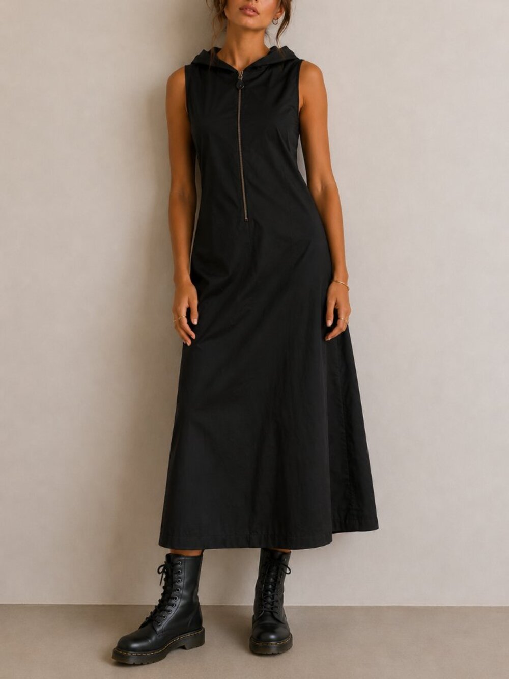 Siren Collection Y2k Hooded Dress Size Large